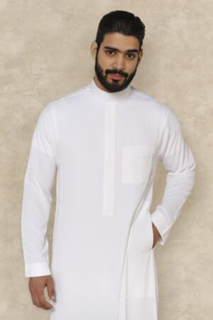 Formal White Thobe